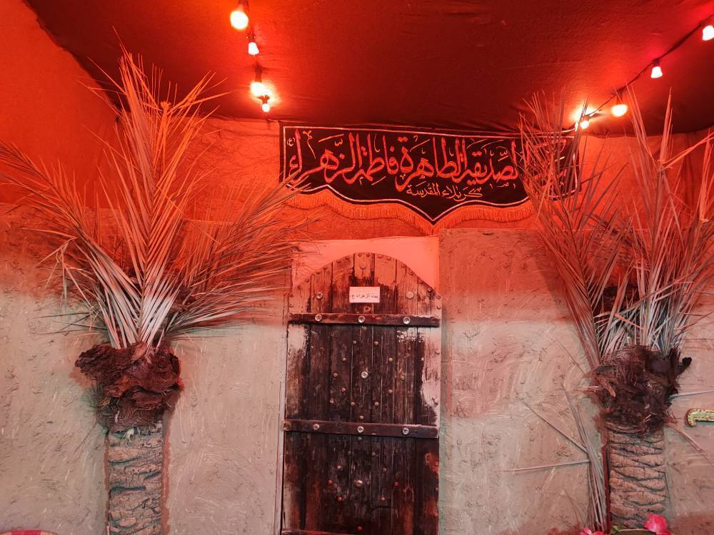 کربلای معلی در روز شهادت حضرت فاطمه(س)
