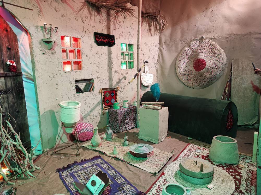 خانه حضرت فاطمه(س) در کربلای معلی
