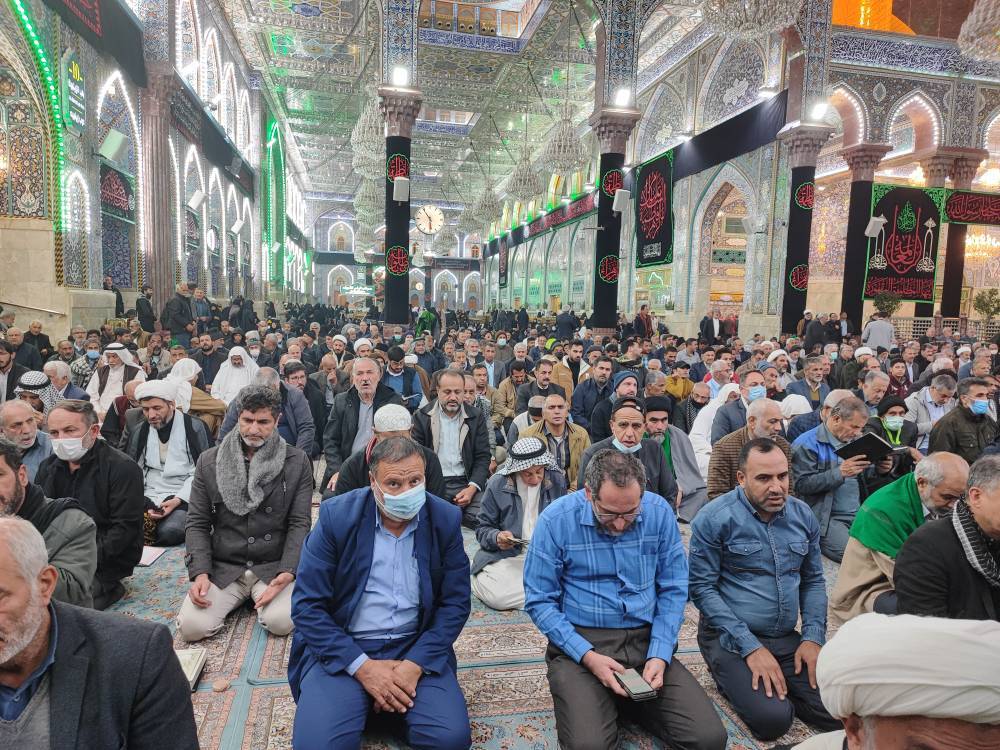 مراسم شهادت حضرت زهرا در کربلا