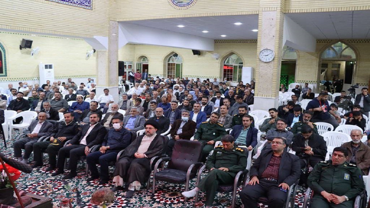 برگزاری دهمین یادواره شهدا همزمان با هفته بسیج در شهر لطیفی + تصاویر