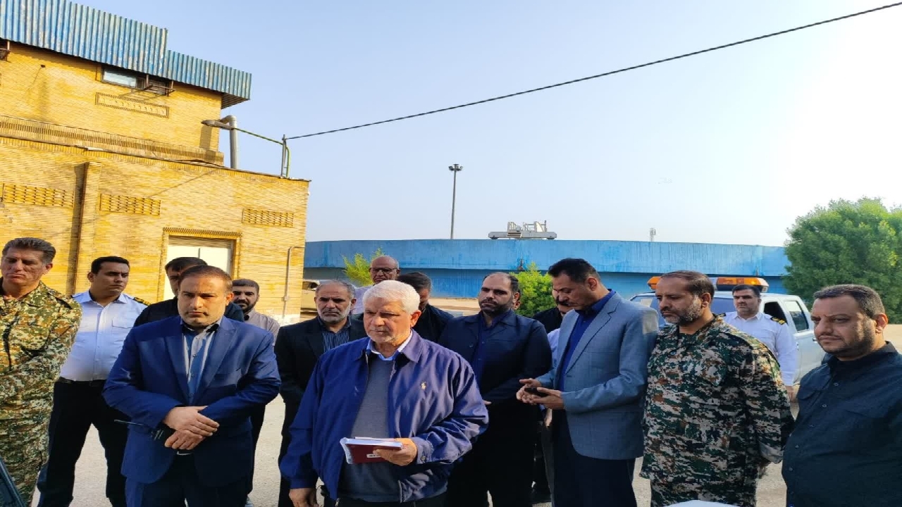 برگزاری چهارمین مانور بزرگ دفاع از مقر تاسیسات آب و فاضلاب خوزستان