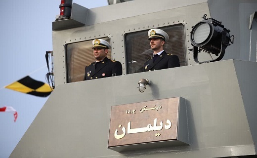ناوشکن دیلمان امروز دل به دریا زد + تصاویر