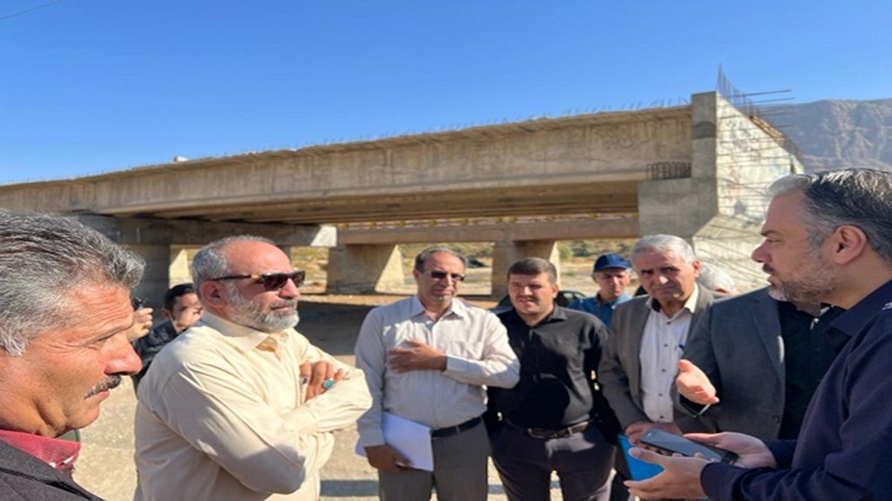 عملیات اجرایی پل بزرگراه مرودشت - درودزن ۸۵ درصد پیشرفت فیزیکی دارد