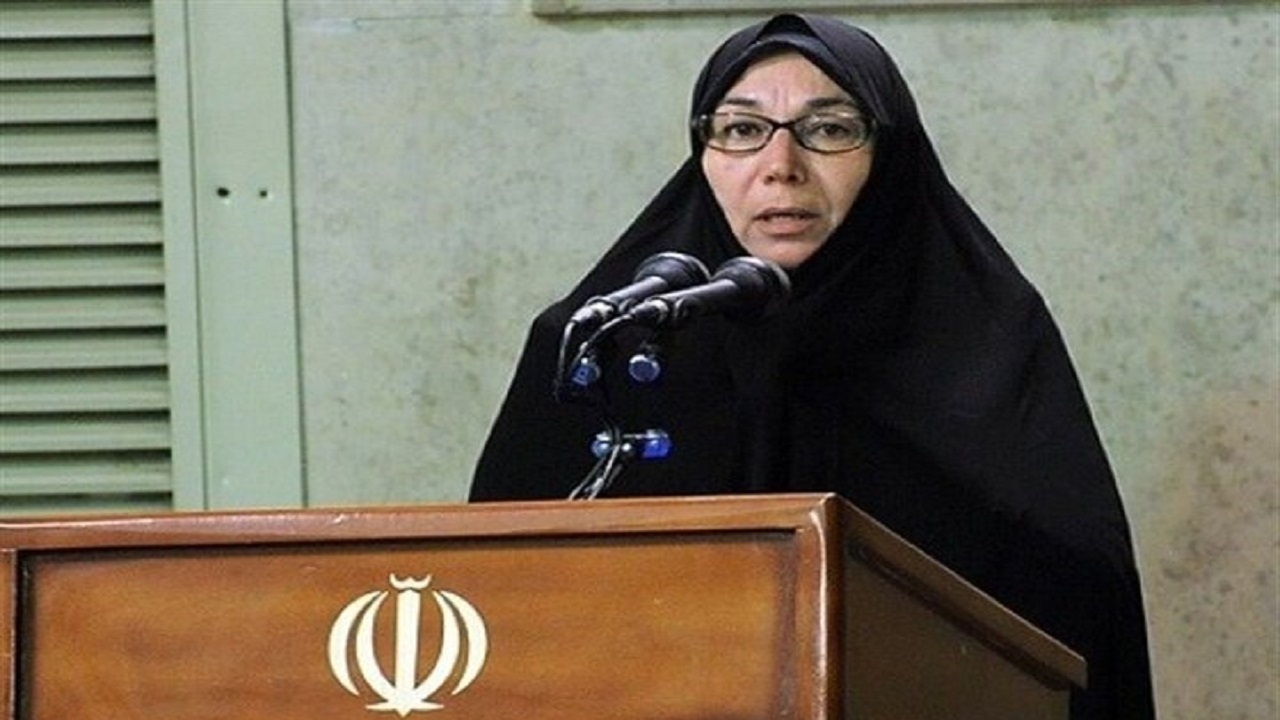 سخنرانی پروانه معصومی در حضور رهبر انقلاب + فیلم