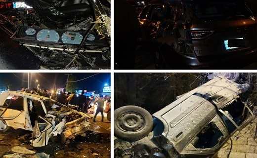تصادف مرگبار در جاده رشت به فومن