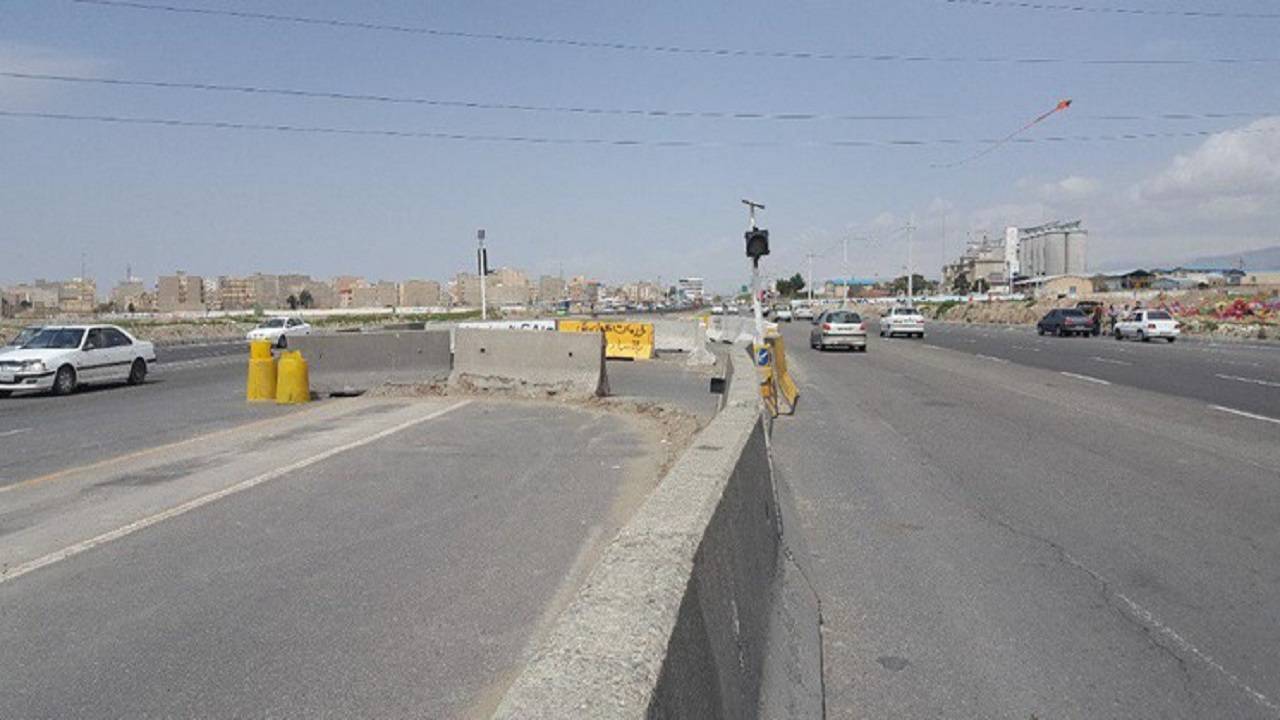 گلایه رانندگان از مشکلات ایمنی روگذر شهرک صنعتی خیرآباد در اراک