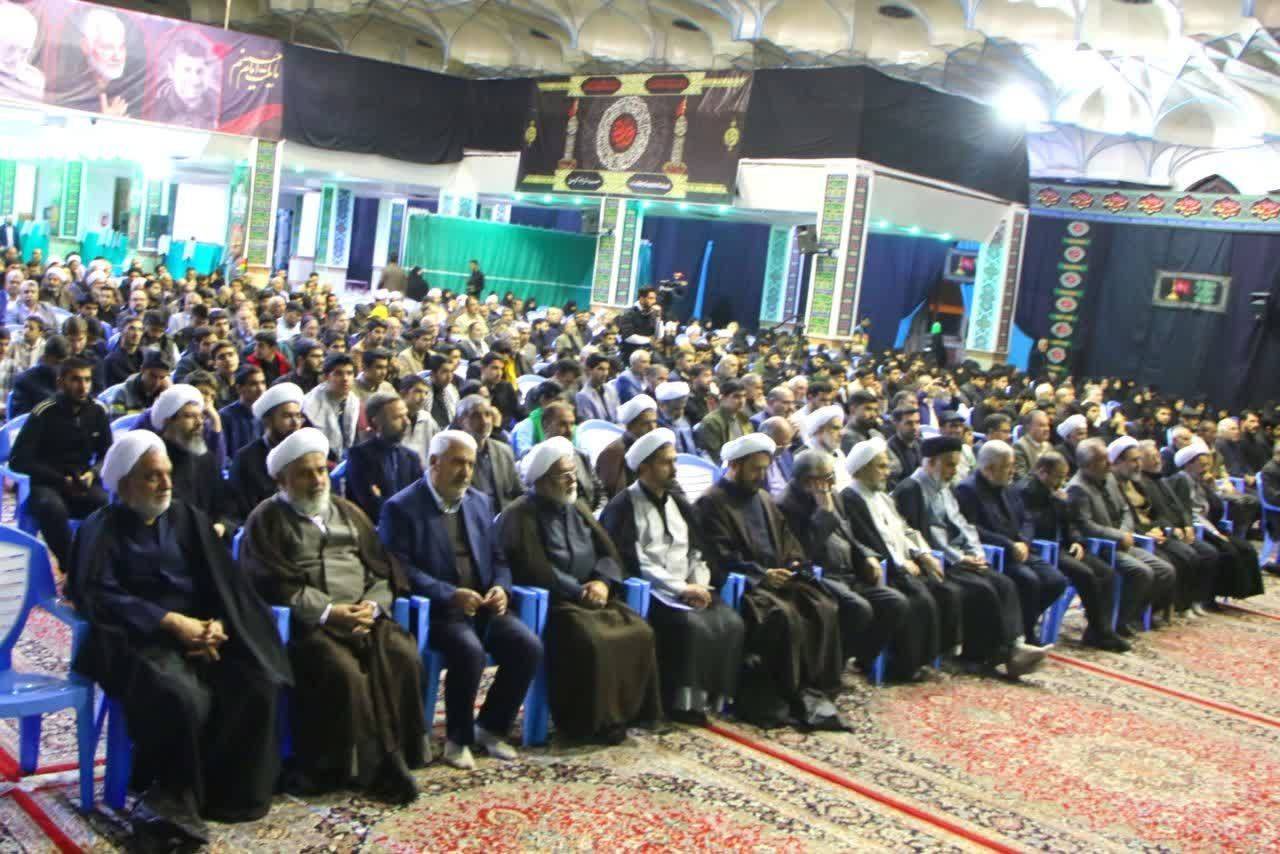 مراسم بزرگداشت ارتحال آیت الله جعفری در کرمان