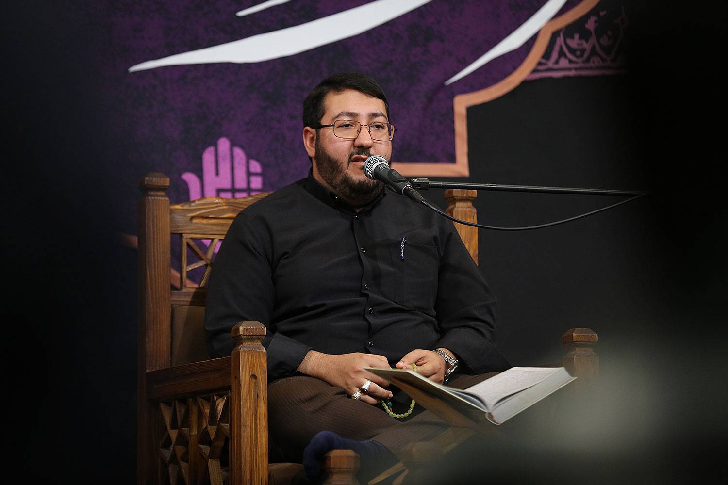 مراسم سخنرانی شهادت حضرت فاطمه (س) در رشت