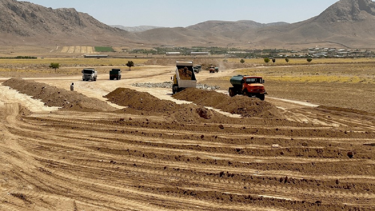 پیشرفت ۷۰ درصدی احداث بلوار ضلع شرقی آرامستان بهشت رحمت