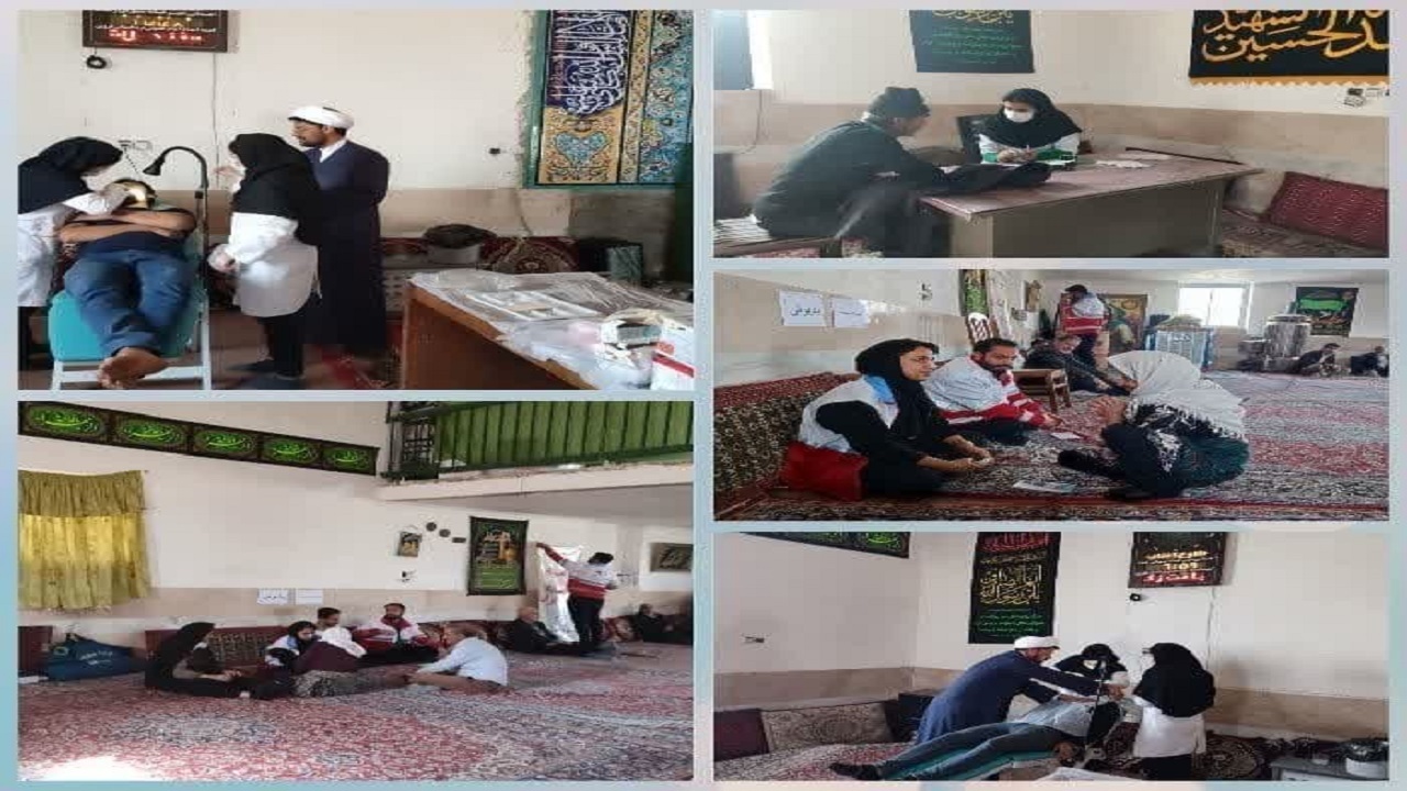 برگزاری اردو جهادی پزشکی در طارم‌سفلی