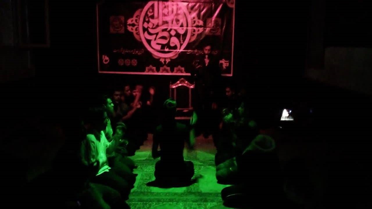 اجتماع سوگواران فاطمی در دانشکده شهید چمران کرمان + تصاویر