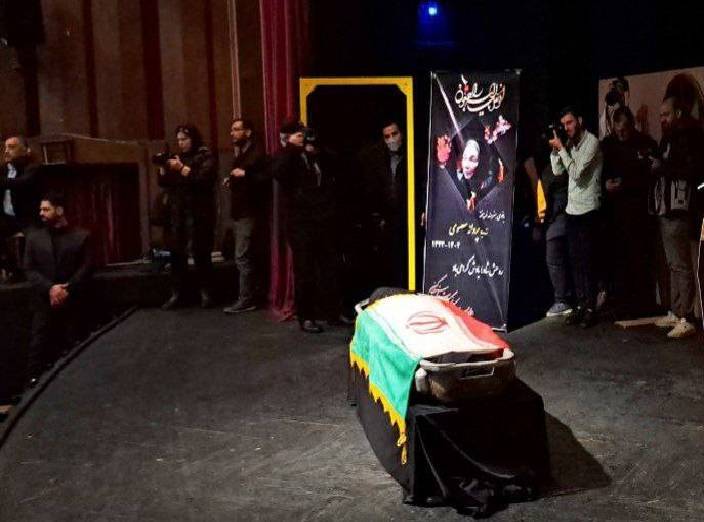 تشییع پیکر &laquo;پروانه معصومی&raquo;