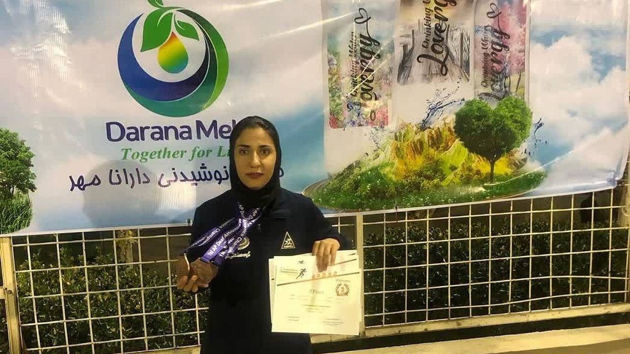 ملی پوش ناشنوای کرمانی بر سکوی سوم مسابقات آسیایی دوومیدانی