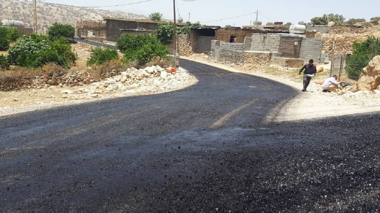 ۱۸۰ هزارمتر مربع، معابر روستایی شهر خواف آسفالت شد