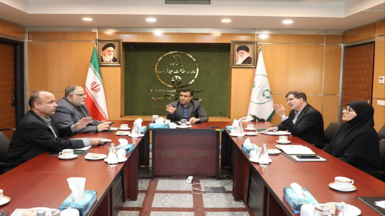 دیدار استاندار قزوین با رئیس سازمان محیط زیست