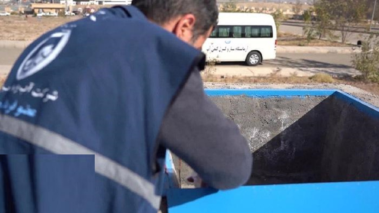 مانور دفاع از مقر تاسیسات شرکت آب و فاضلاب در شیروان برگزار شد