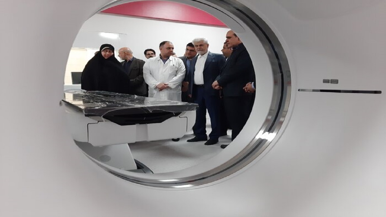 افتتاح ۲ دستگاه سی تی اسکن تخصصی در قزوین