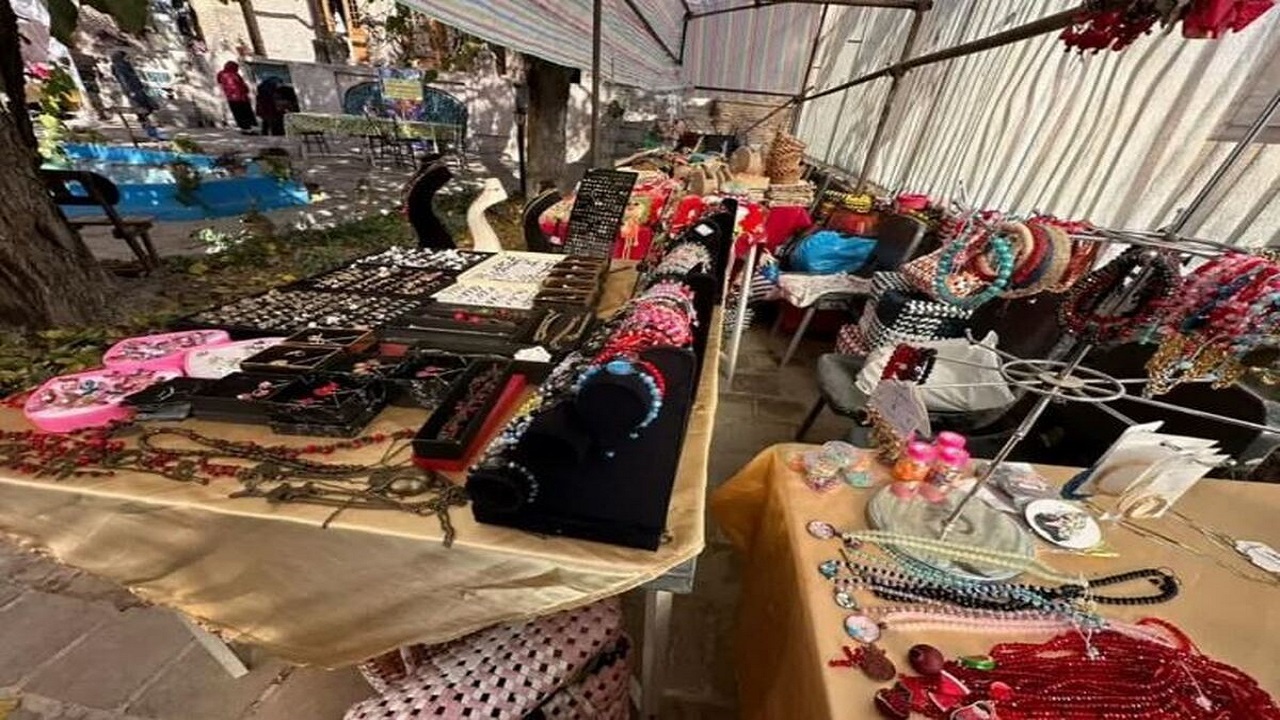گشایش نمایشگاه و بازارچه صنایع دستی در قزوین