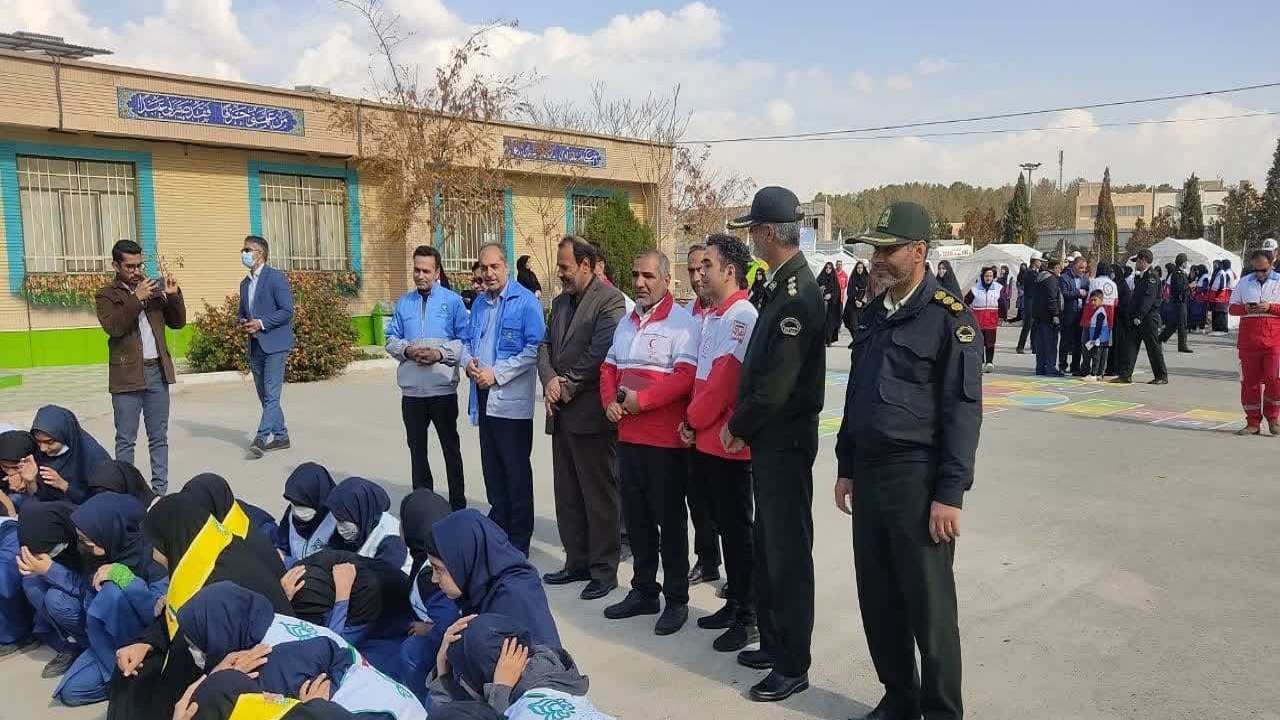 برگزاری مانور زلزله در خراسان جنوبی