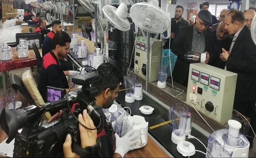 بازدید معائن وزیر صمت از شرکت پارس خزر