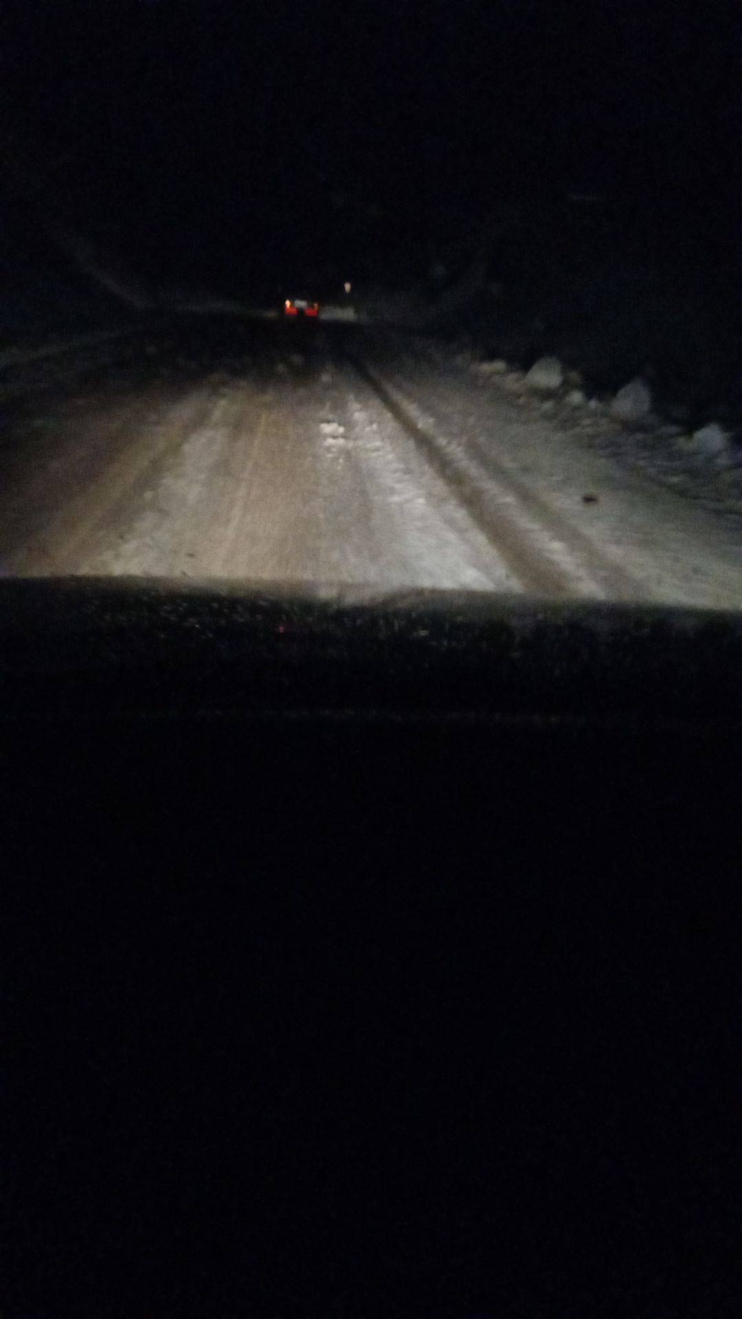 جاده برفی در سودجان