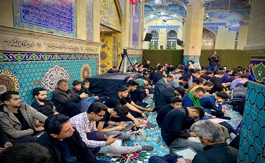 مراسم احیای اولین شب قدر در دارالعباده