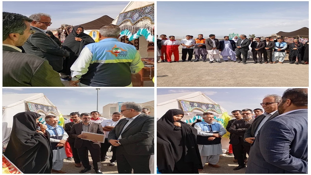بازدید معاون استاندار سیستان و بلوچستان از ستاد خدمات سفر نصرت آباد