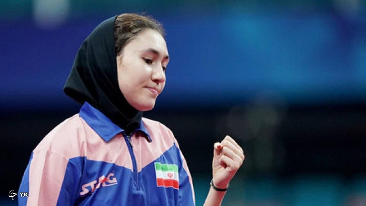 اولین مدال بین‌المللی آذربایجان‌غربی در سال جدید/ دختر مهابادی در پینگ پنگ لبنان دوم شد