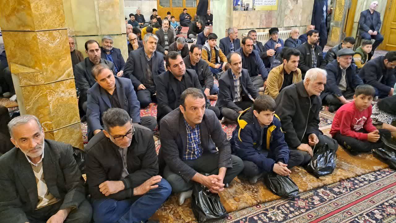 حضور مردم در مراسم