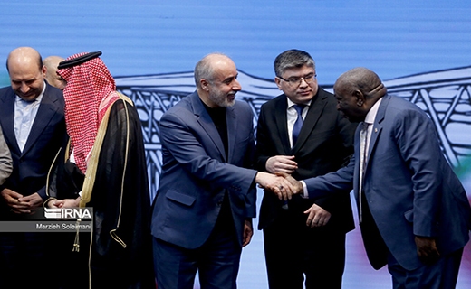 کنعانی در مراسم بزرگترین پرچم جمهوری اسلامی