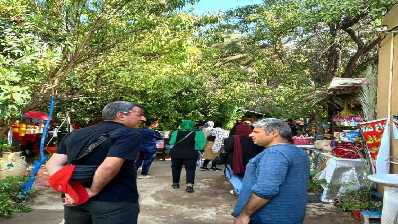 استقبال مسافران نوروزی از اماکن تاریخی خفر