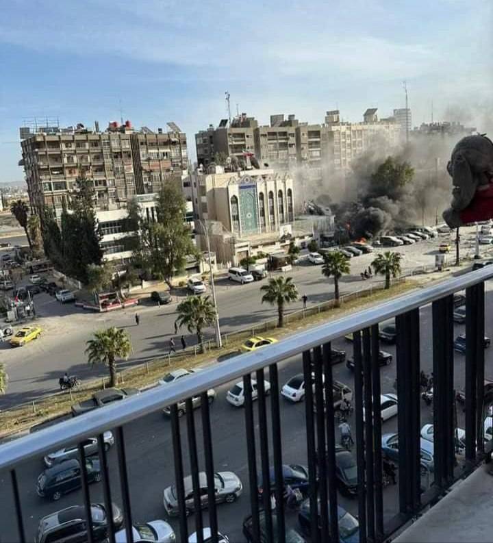 انفجار در مرکز دمشق