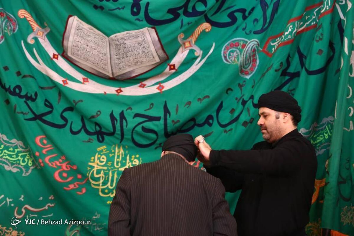 آیین عزاداری دسته عزای علوی در مشهد