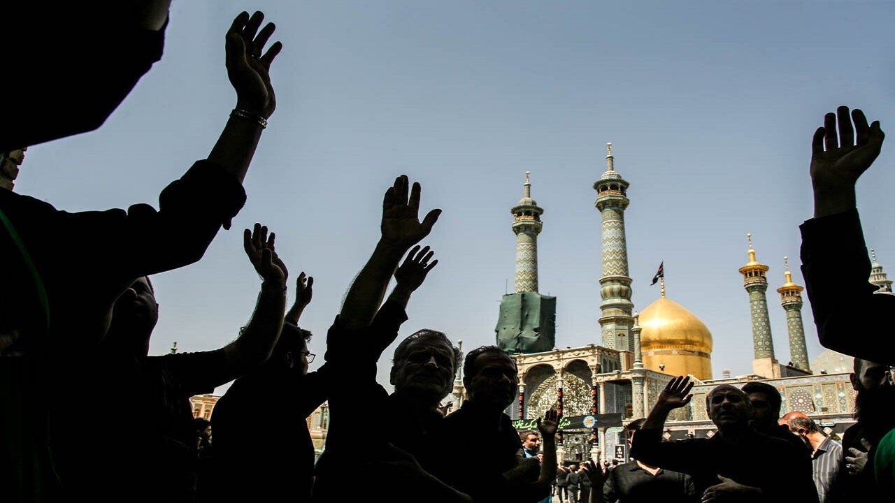 عزاداری و سوگواری مردم قم در روز شهادت حضرت علی (ع)