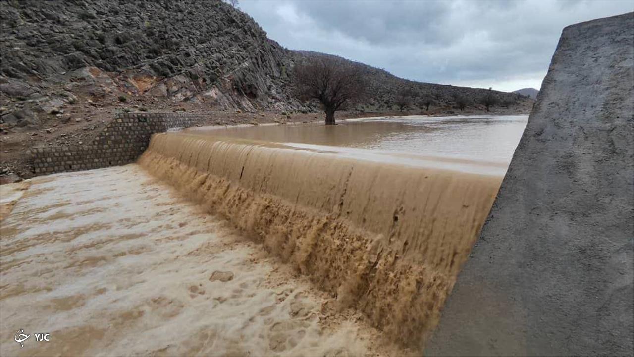 آبگیری ۸۵ درصد از ظرفیت مخازن آبخیزداری ارسنجان