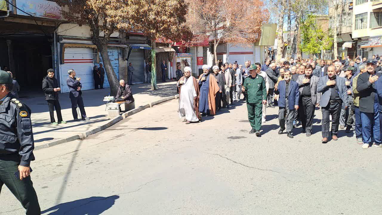 عزاداری و سینه زنی در خوی