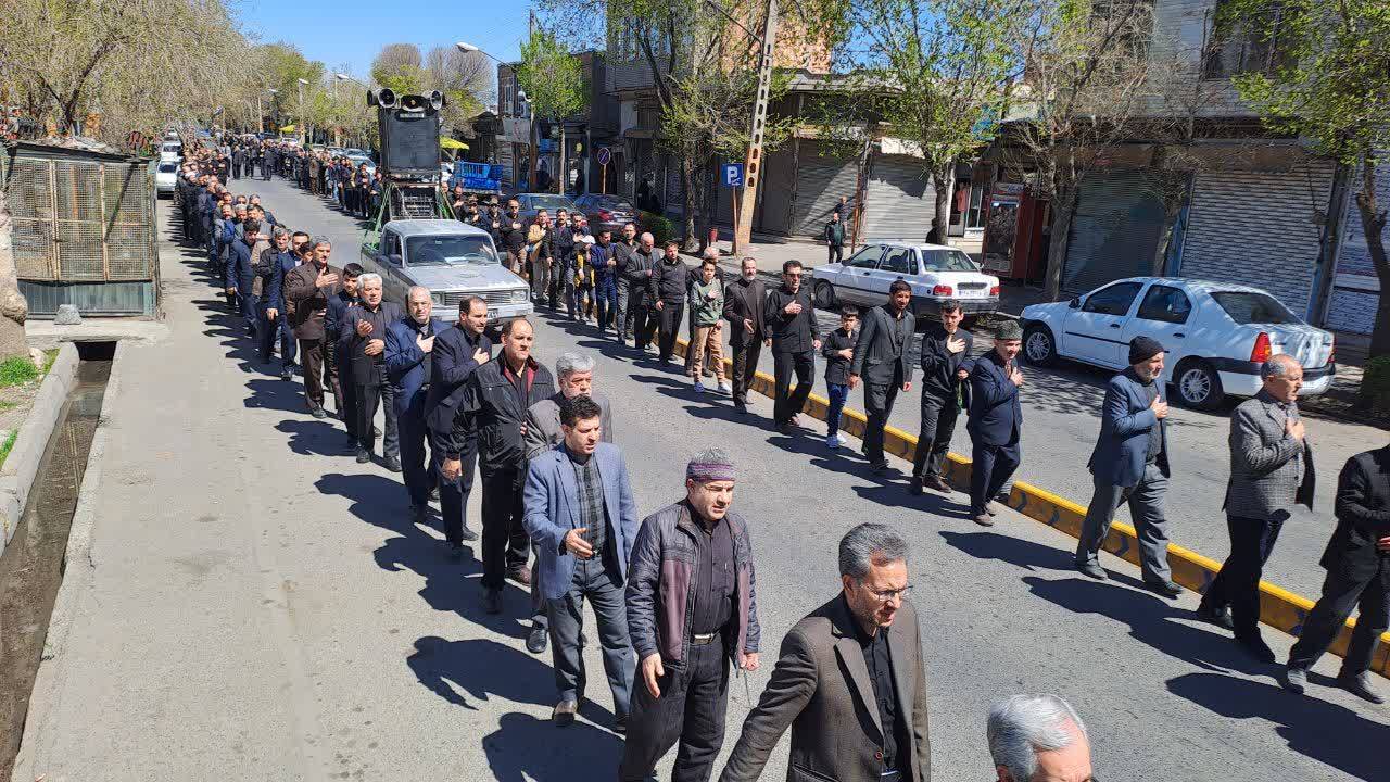 مراسم دسته روی خیابانی