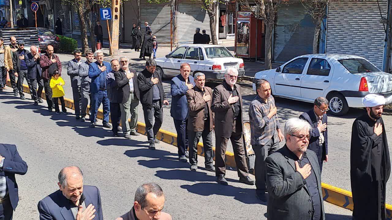 مراسم دسته روی خیابانی