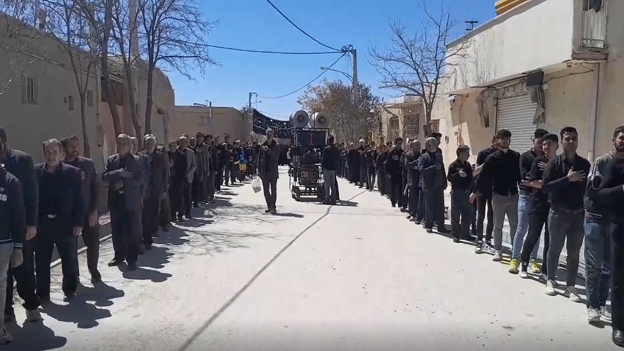 فیلمی از عزاداری اهالی روستای خان آباد در سالروز شهادت امام اول شیعیان