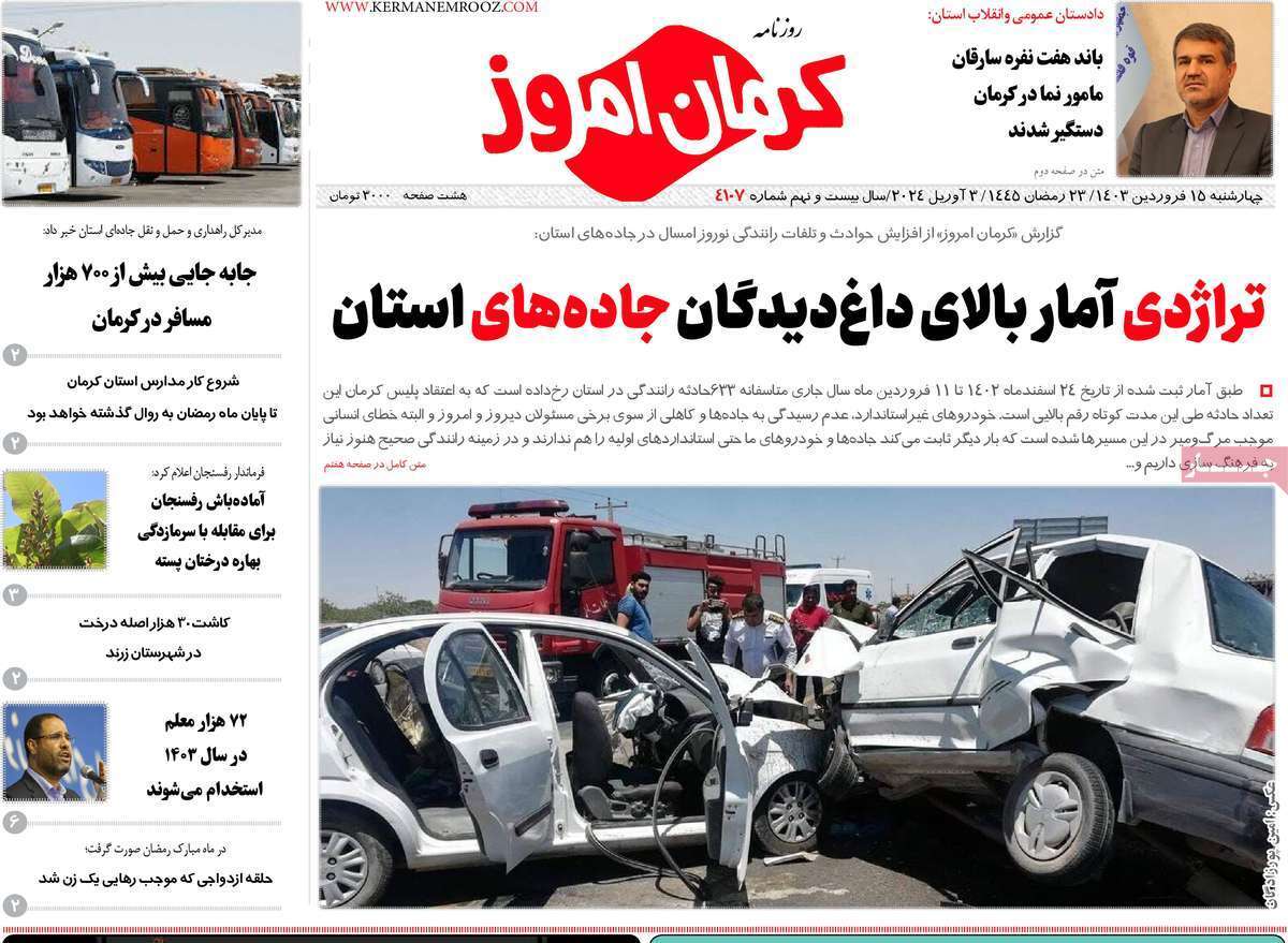 روزنامه کرمان امروز