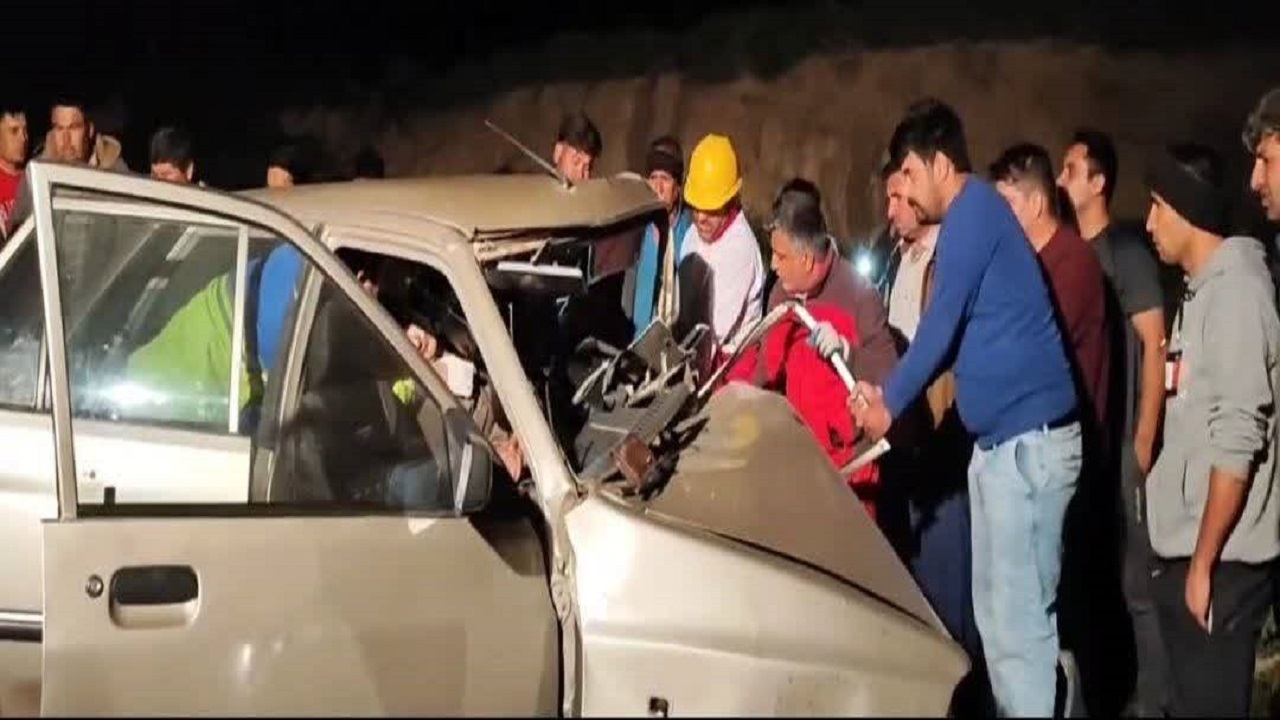 تصادف دو خودرو در کلاله ۴ نفر را راهی بیمارستان کرد