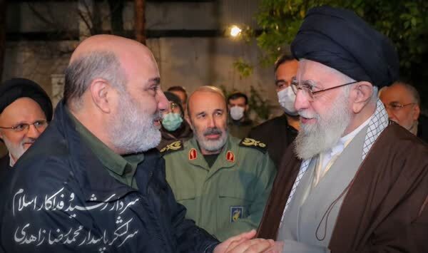 سردار شهید زاهدی و حضرت آیت&zwnj;الله خامنه&zwnj;ای