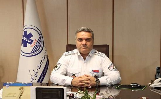 جمشید محمدی، رئیس اورژانس گیلان