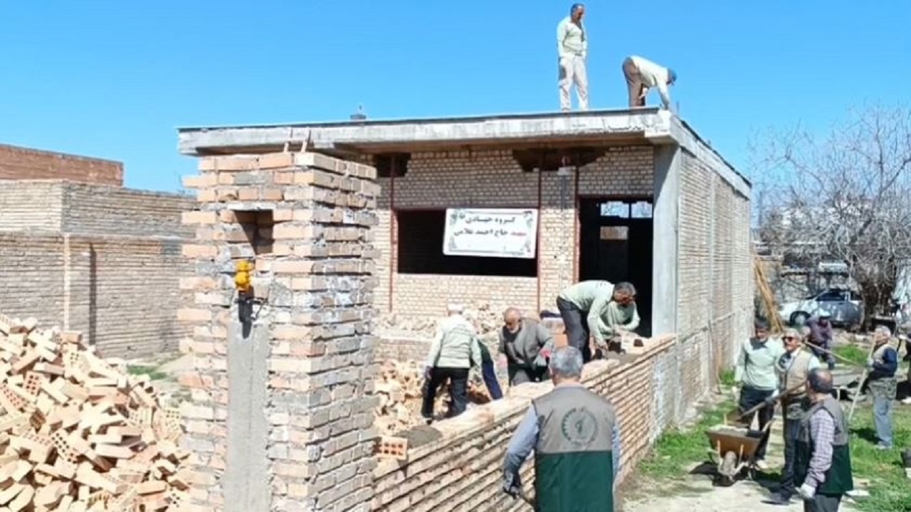 خدمت رسانی ۲۱۰ گروه جهادی در شهرستان آزادشهر + فیلم