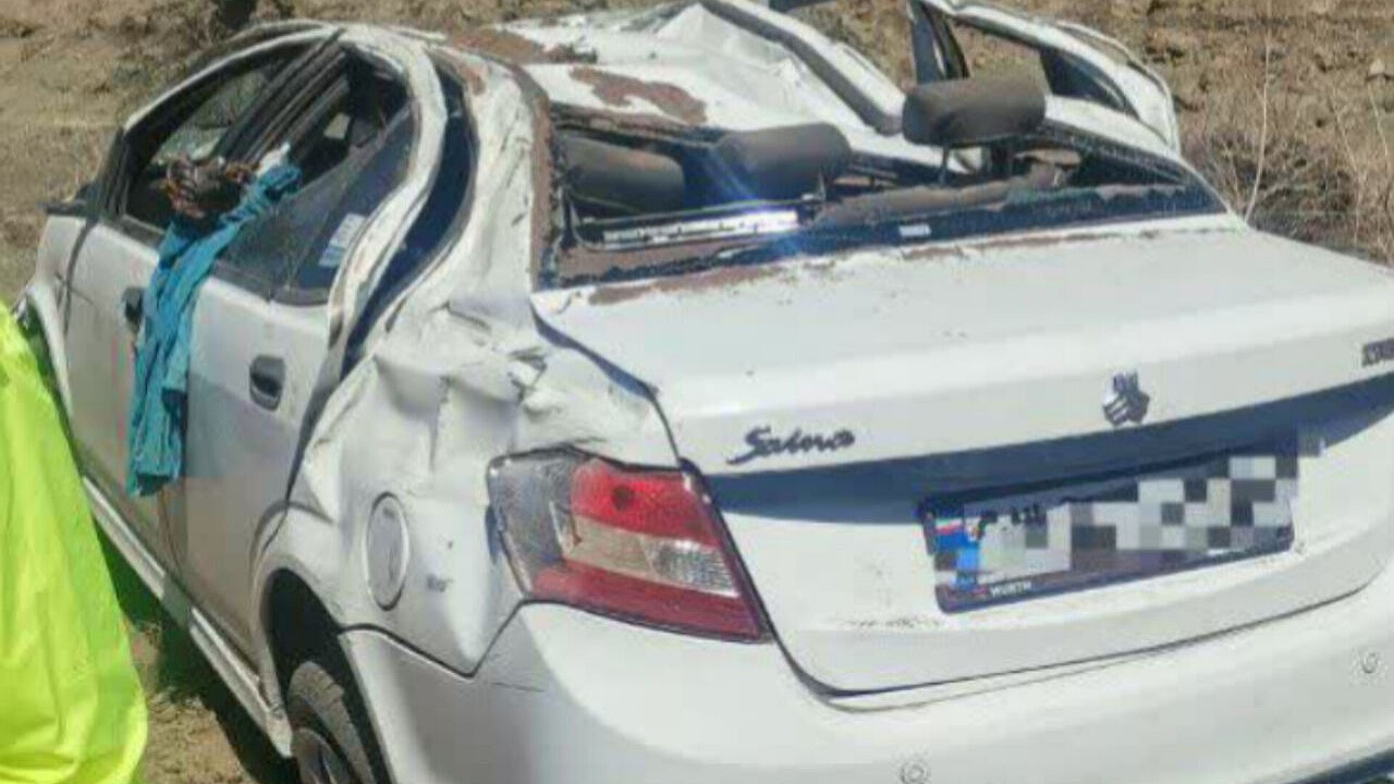 ۲ حادثه واژگونی خودرو در غرب خراسان ۹ مصدوم داشت