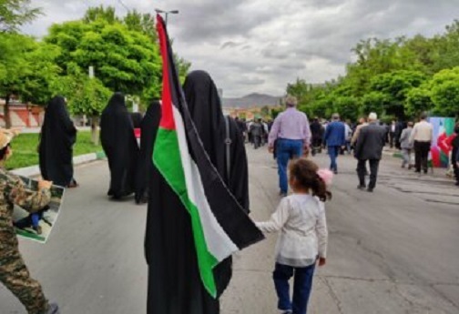راهپیمایی روز قدس در خرم&zwnj;آباد