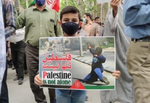 راهپیمایی روز قدس در خرم&zwnj;آباد
