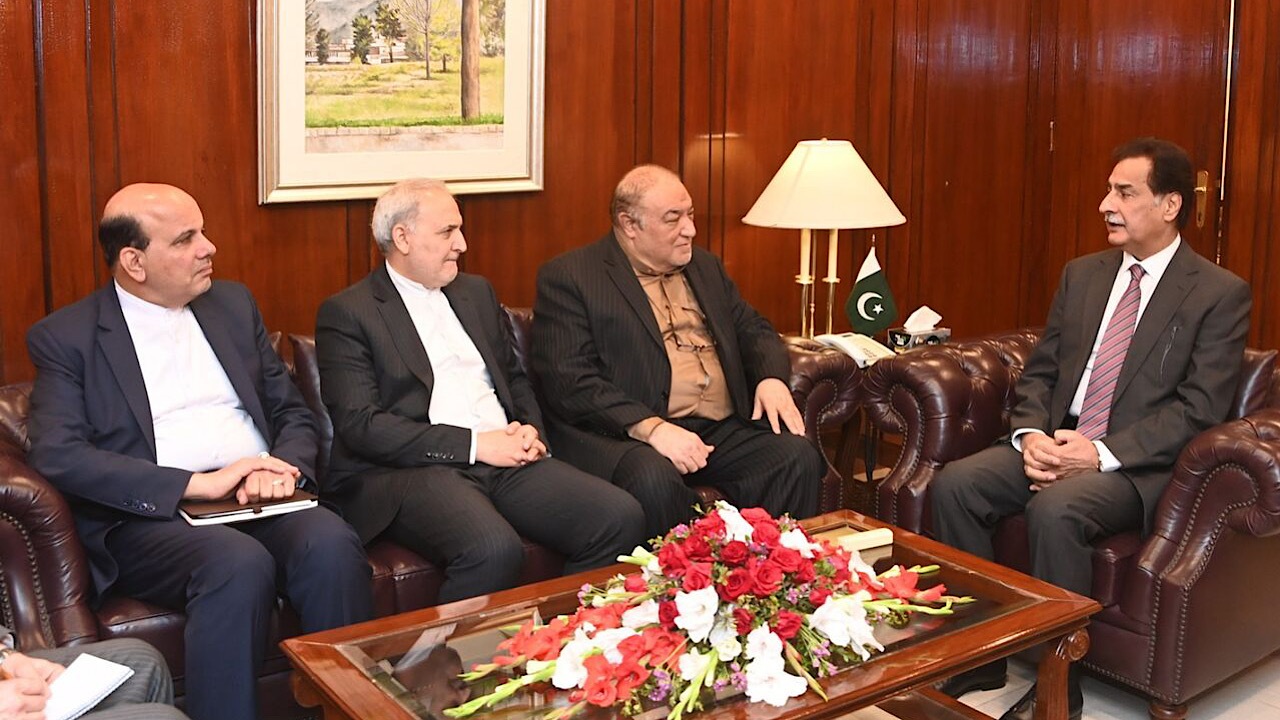 دیدار معاون وزیر امور خارجه ایران با رئیس مجلس پاکستان