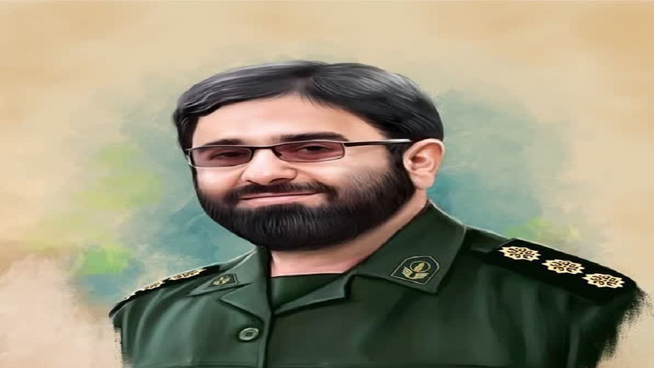 وداع با پیکر شهید صداقت در حرم حضرت معصومه (س)