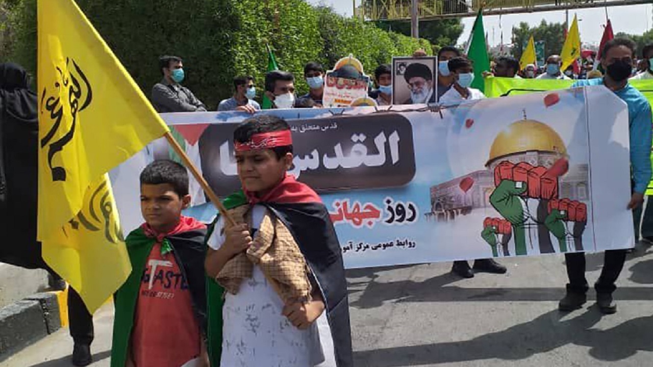 راهپیمایی روز جهانی قدس در هرمزگان + فیلم